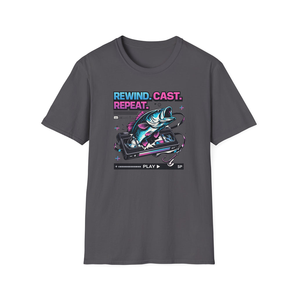 Rewind. Cast. Repeat.  T-Shirt