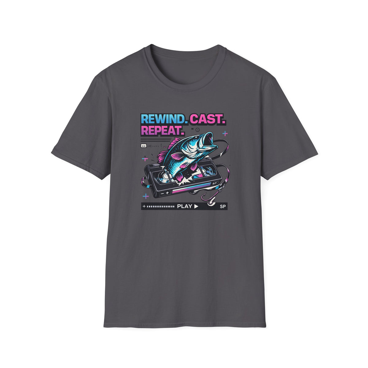 Rewind. Cast. Repeat.  T-Shirt