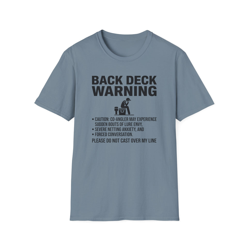 Back Deck Warning T-Shirt