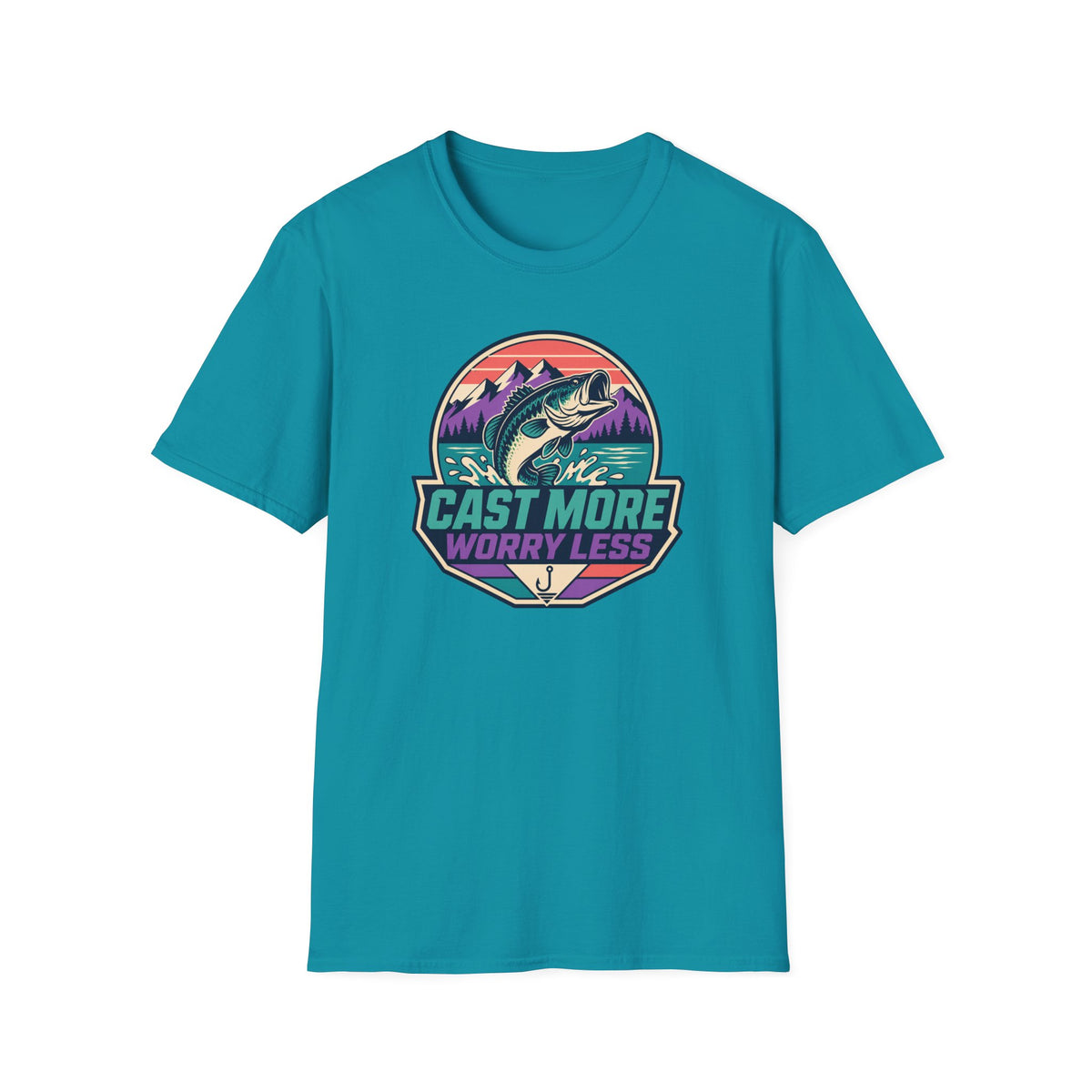 Cast More Worry Less T-Shirt