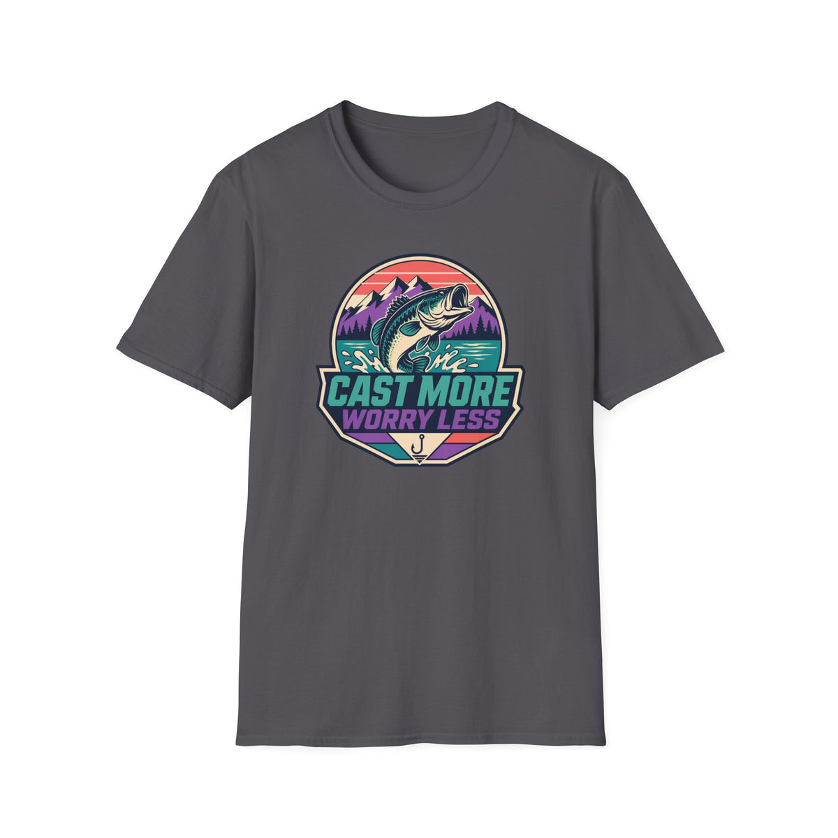 Cast More Worry Less T-Shirt