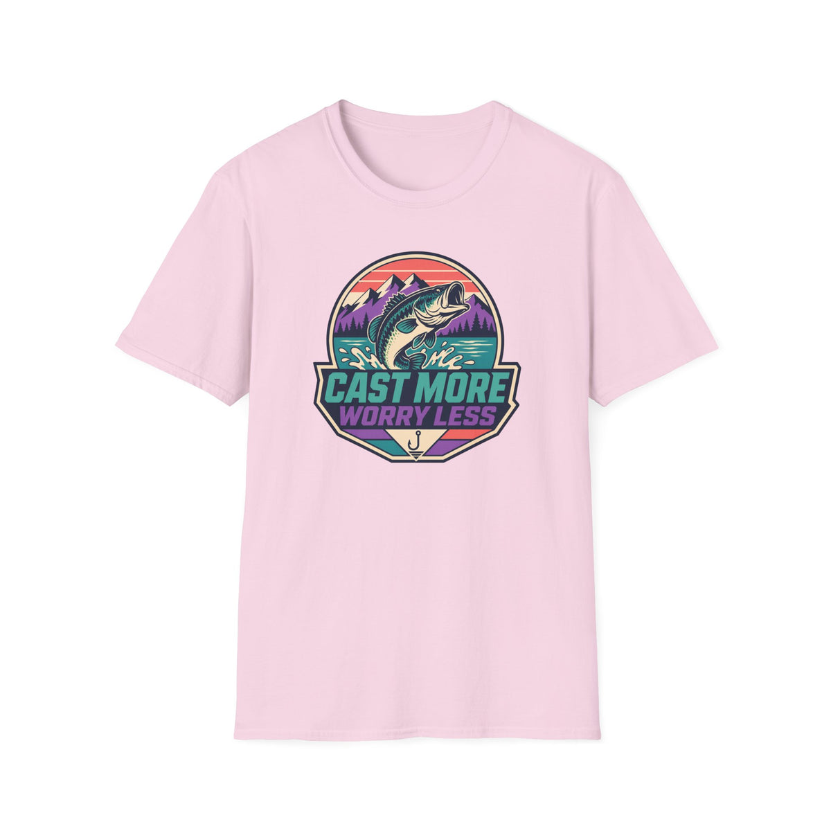 Cast More Worry Less T-Shirt