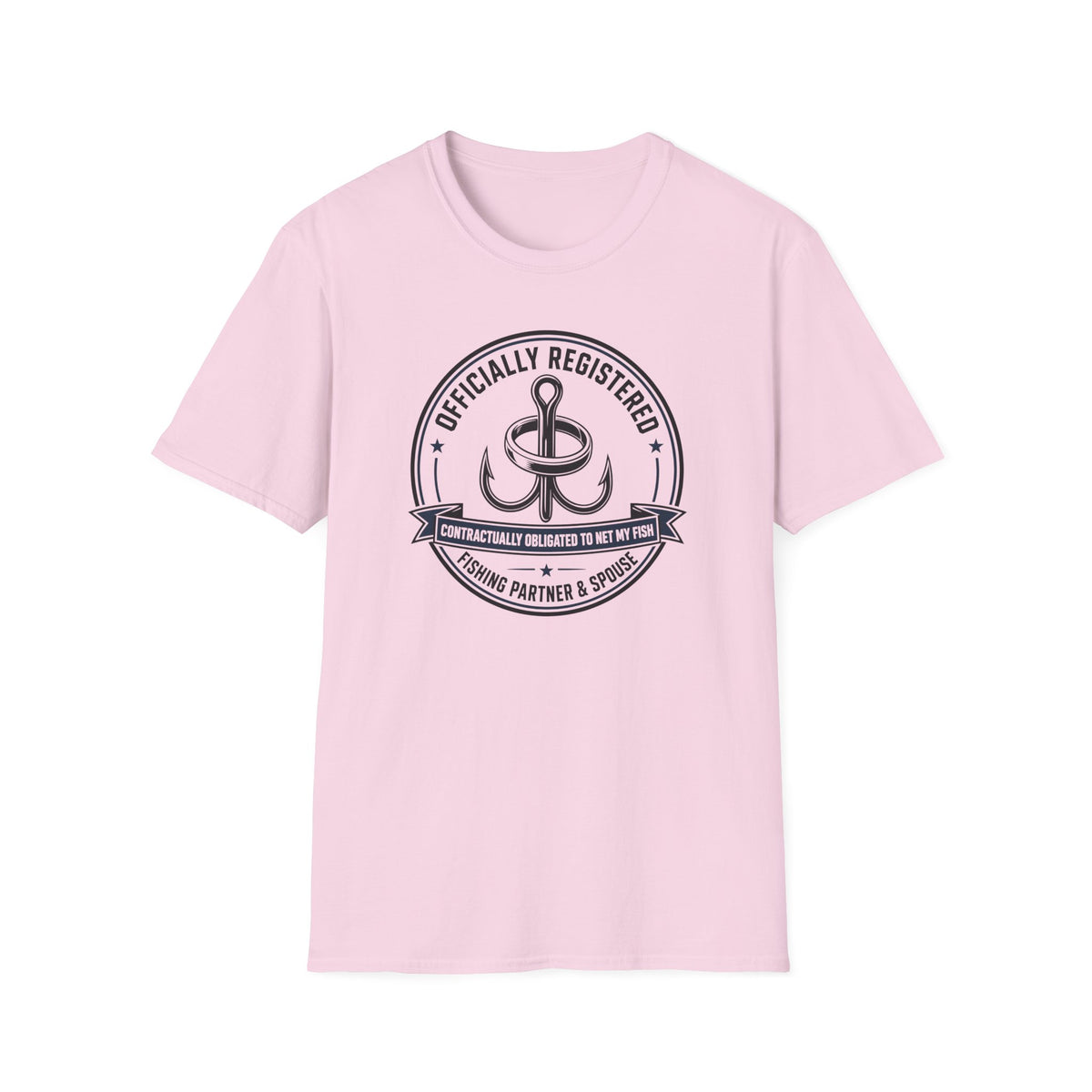Relationship -  Officially Registered Fishing Partner and Spouse F T-Shirt