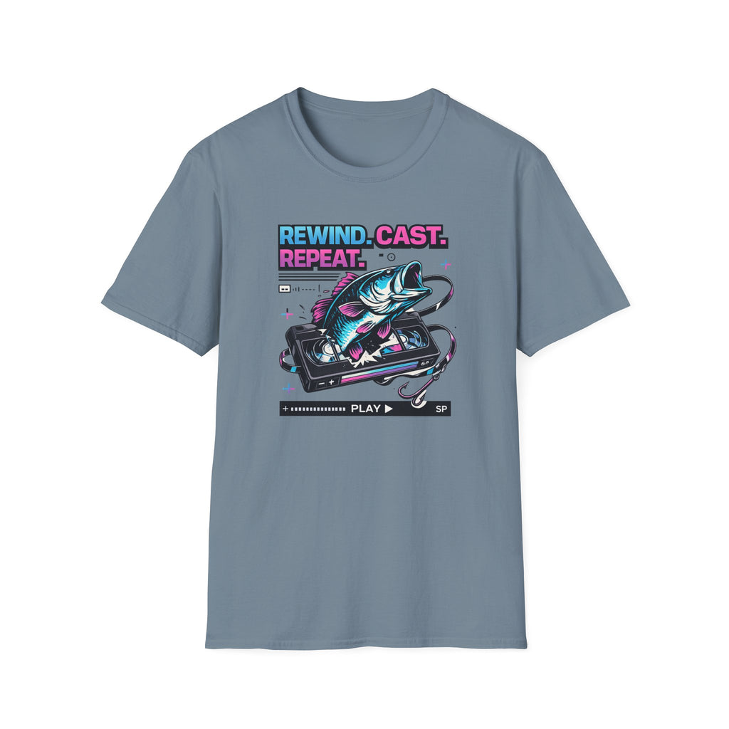 Rewind. Cast. Repeat.  T-Shirt