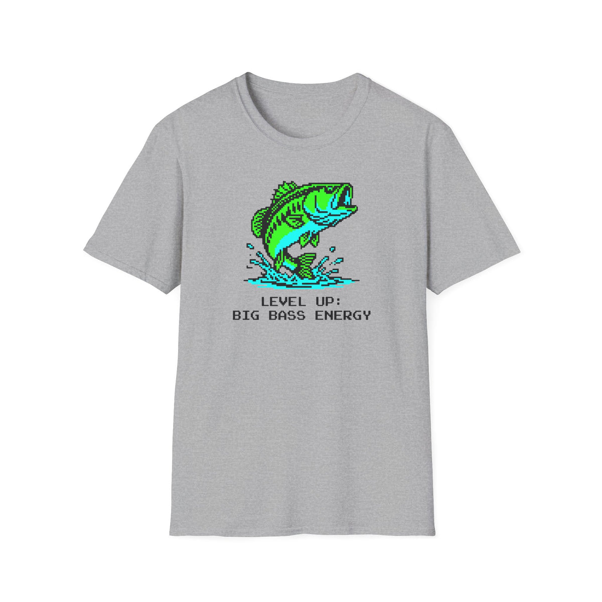 Level Up  - Big Bass Energy T-Shirt