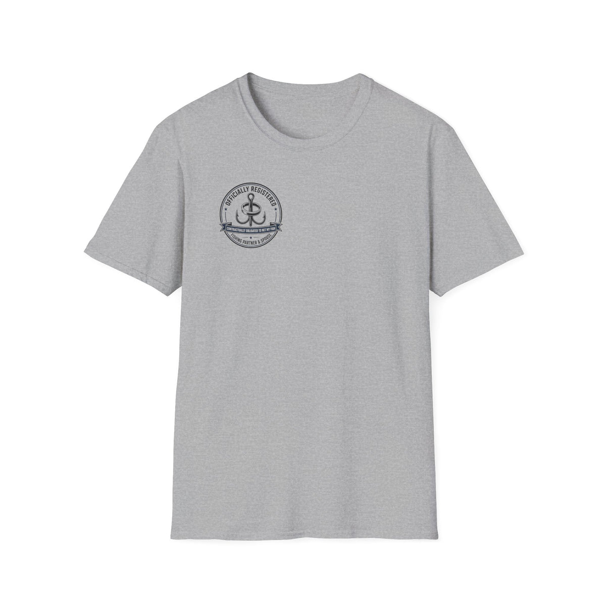 Relationship -  Officially Registered Fishing Partner and Spouse T-Shirt