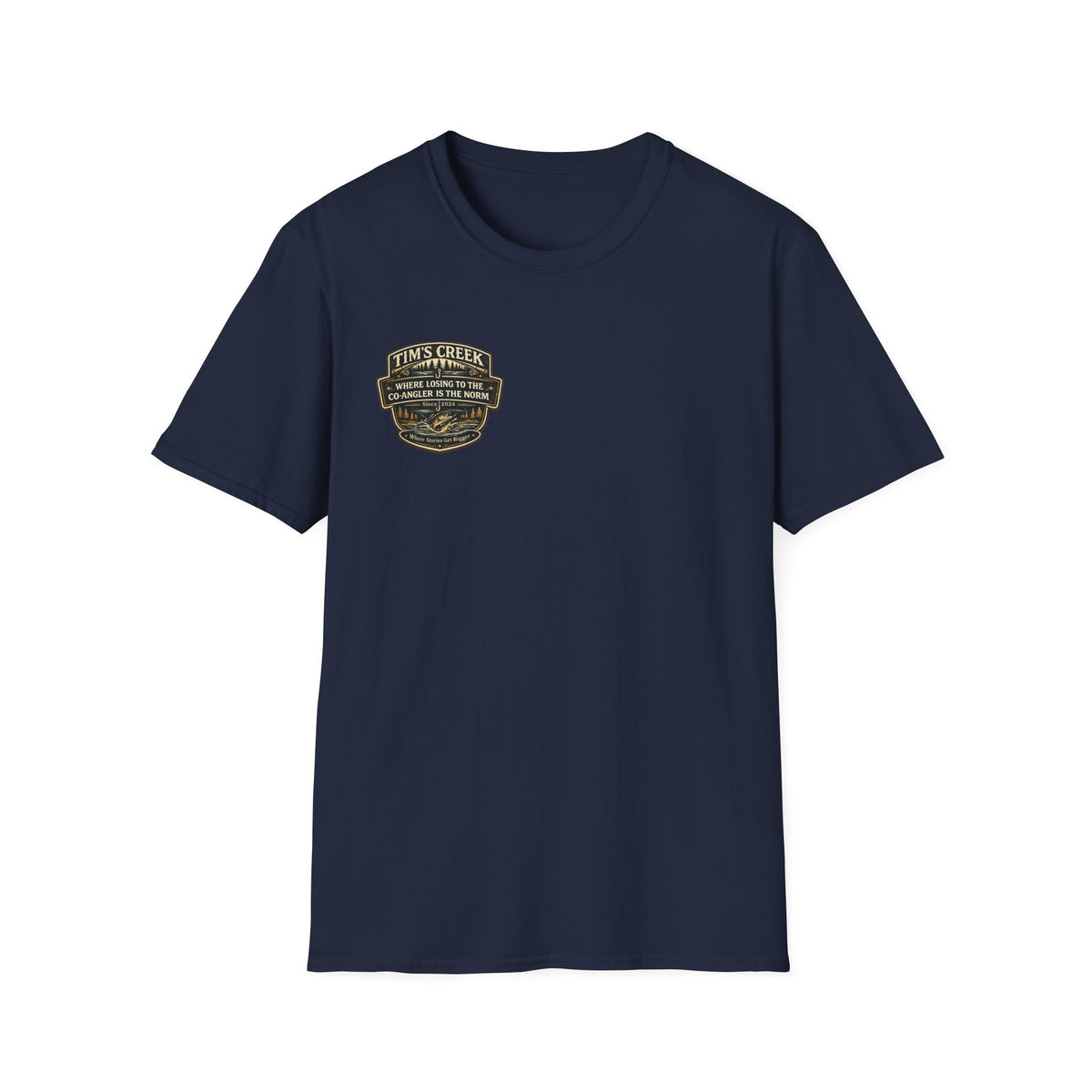 TC Where Losing To The Co-Angler Is The Norm - badge T-Shirt