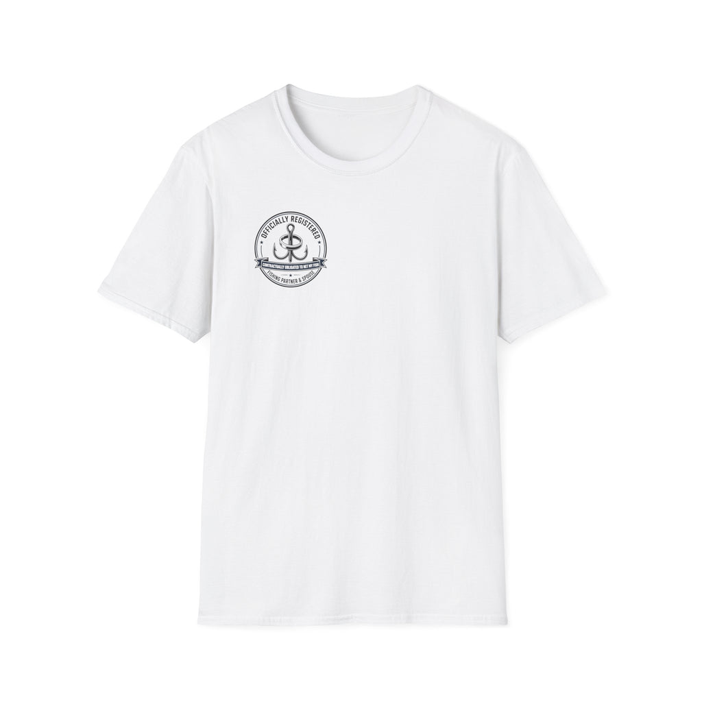 Relationship -  Officially Registered Fishing Partner and Spouse T-Shirt
