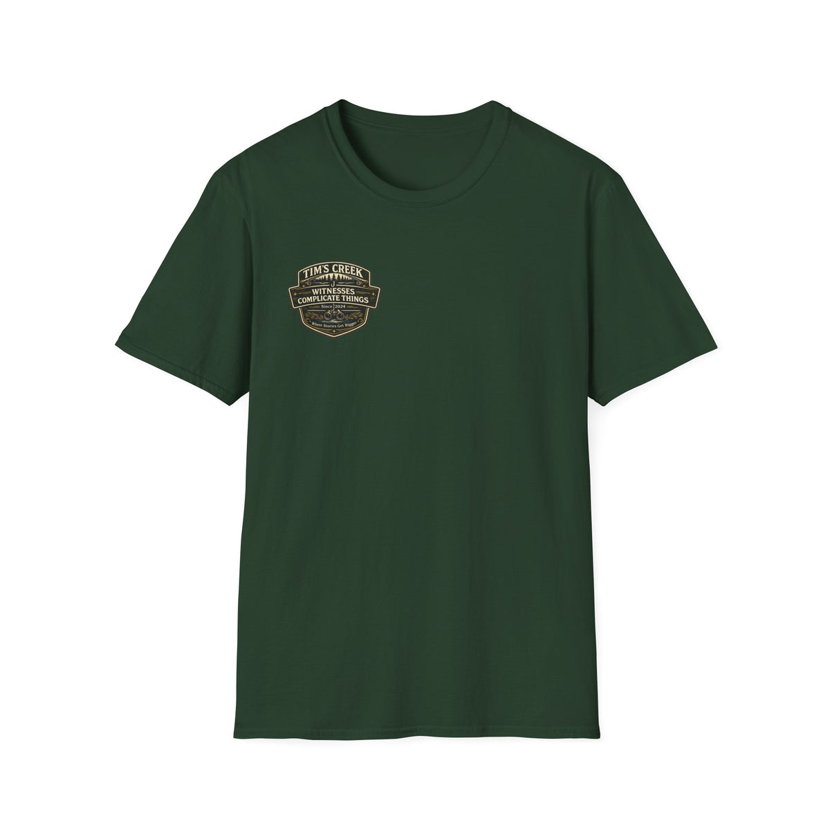 TC Witnesses Complicate Things - badge T-Shirt
