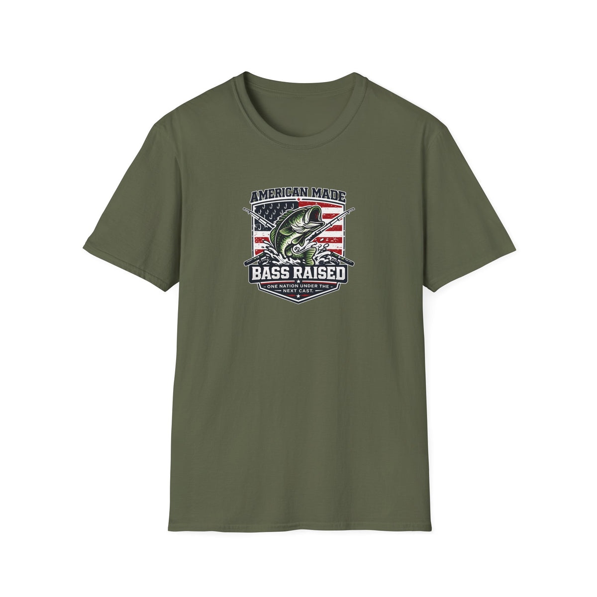 American Made Bass Raised F T-Shirt