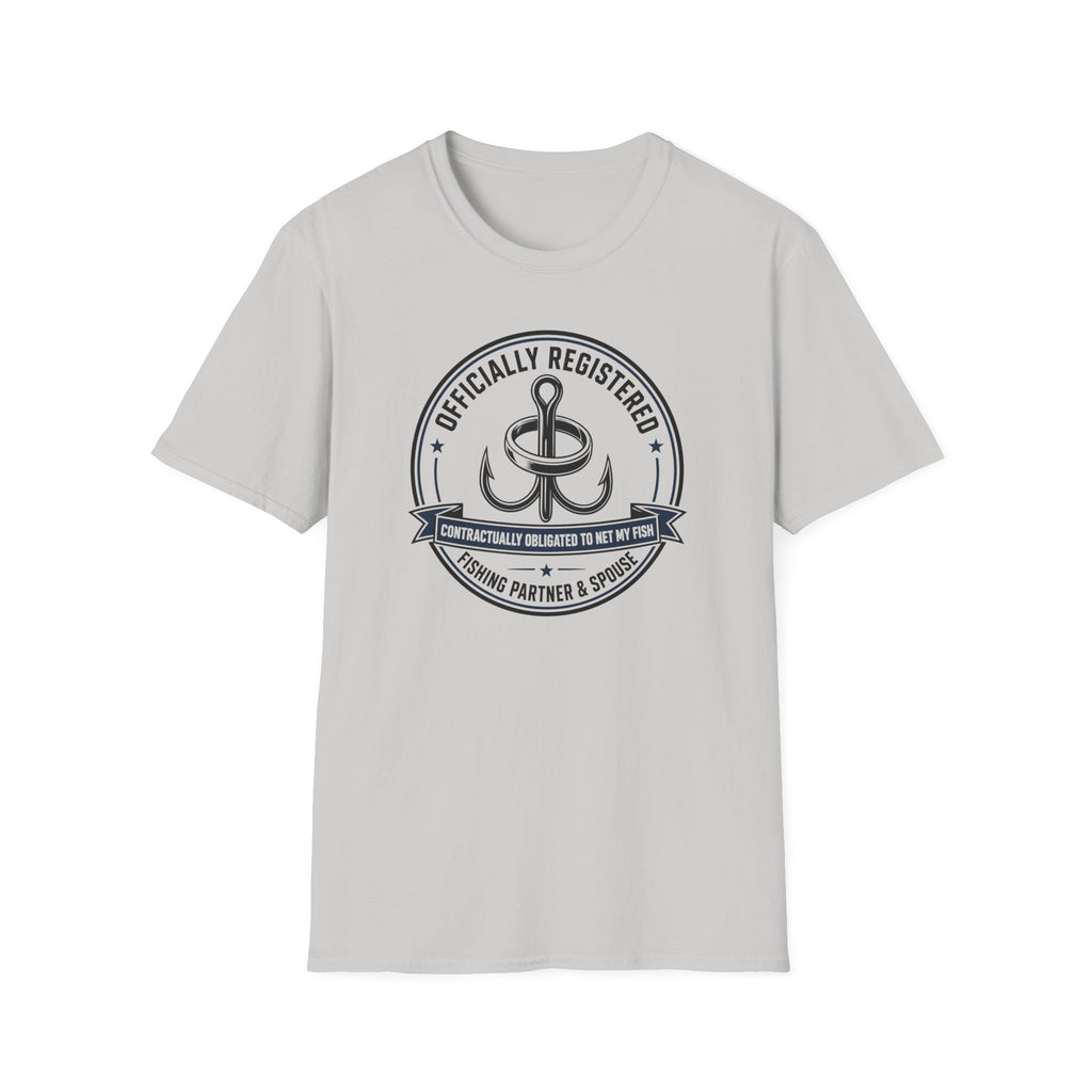 Relationship -  Officially Registered Fishing Partner and Spouse F T-Shirt