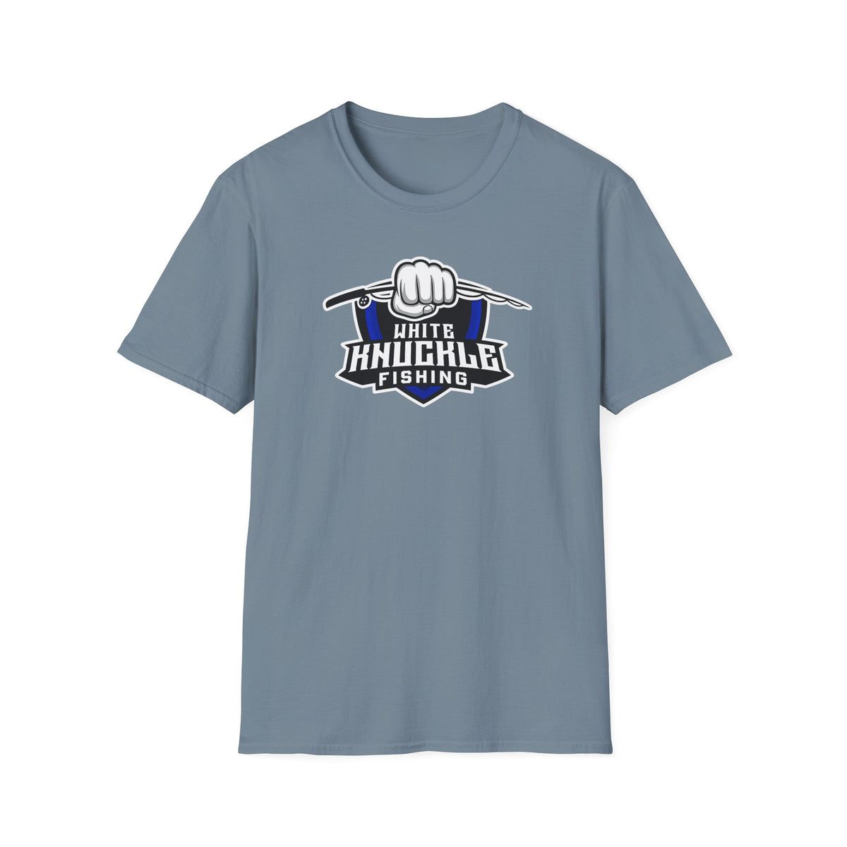 Whiteknuckle Fishing - Blue T-Shirt