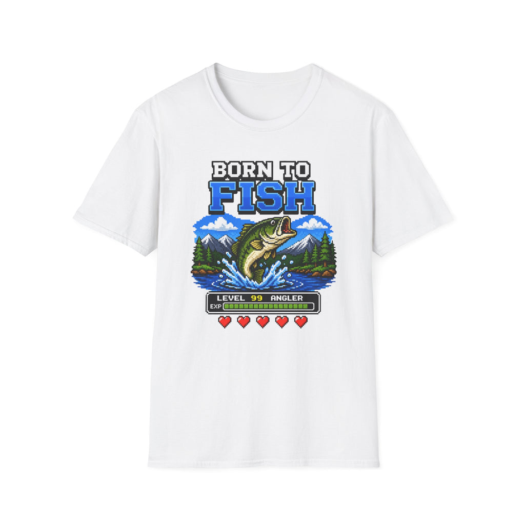 Born to Fish Level 99 Angler T-Shirt