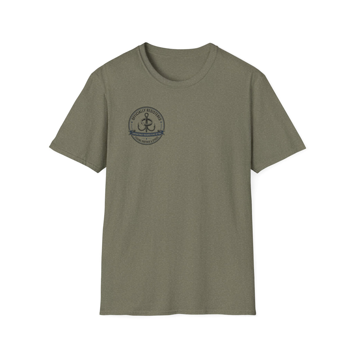 Relationship -  Officially Registered Fishing Partner and Spouse T-Shirt