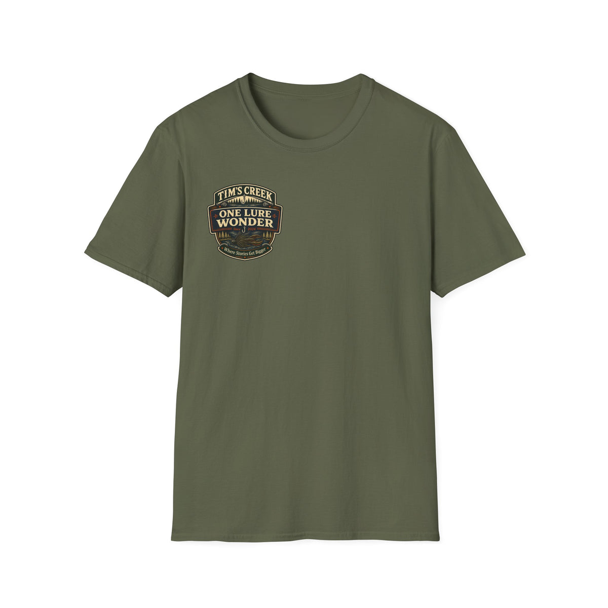 TC One Lure Wonder - Jig - badge T-Shirt