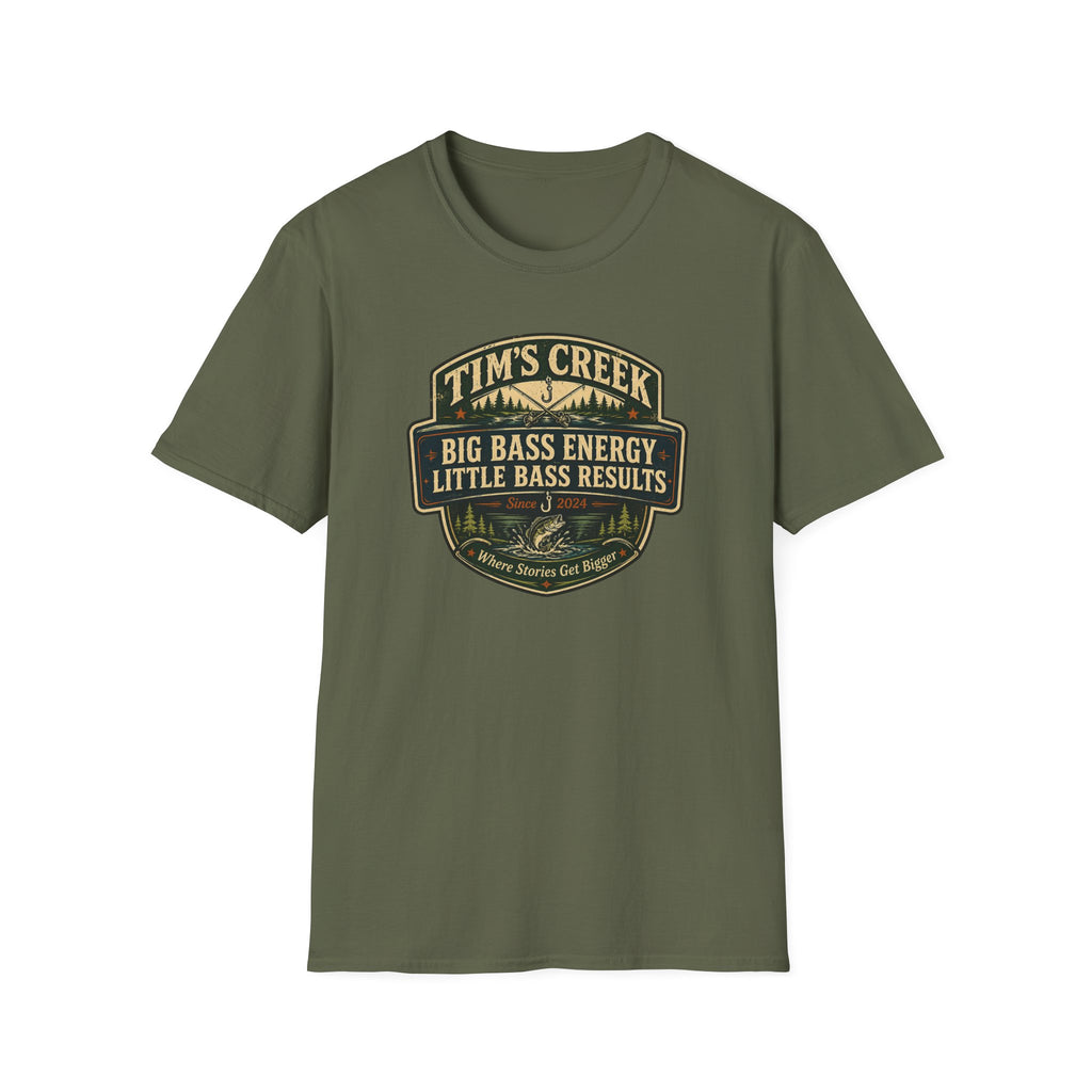 TC Big Bass Energy Little Bass Results T-Shirt
