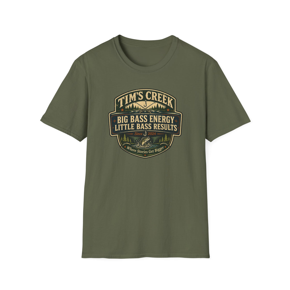 TC Big Bass Energy Little Bass Results T-Shirt