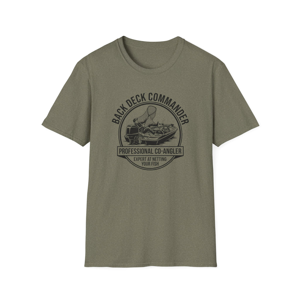 Back Deck Commander T-Shirt