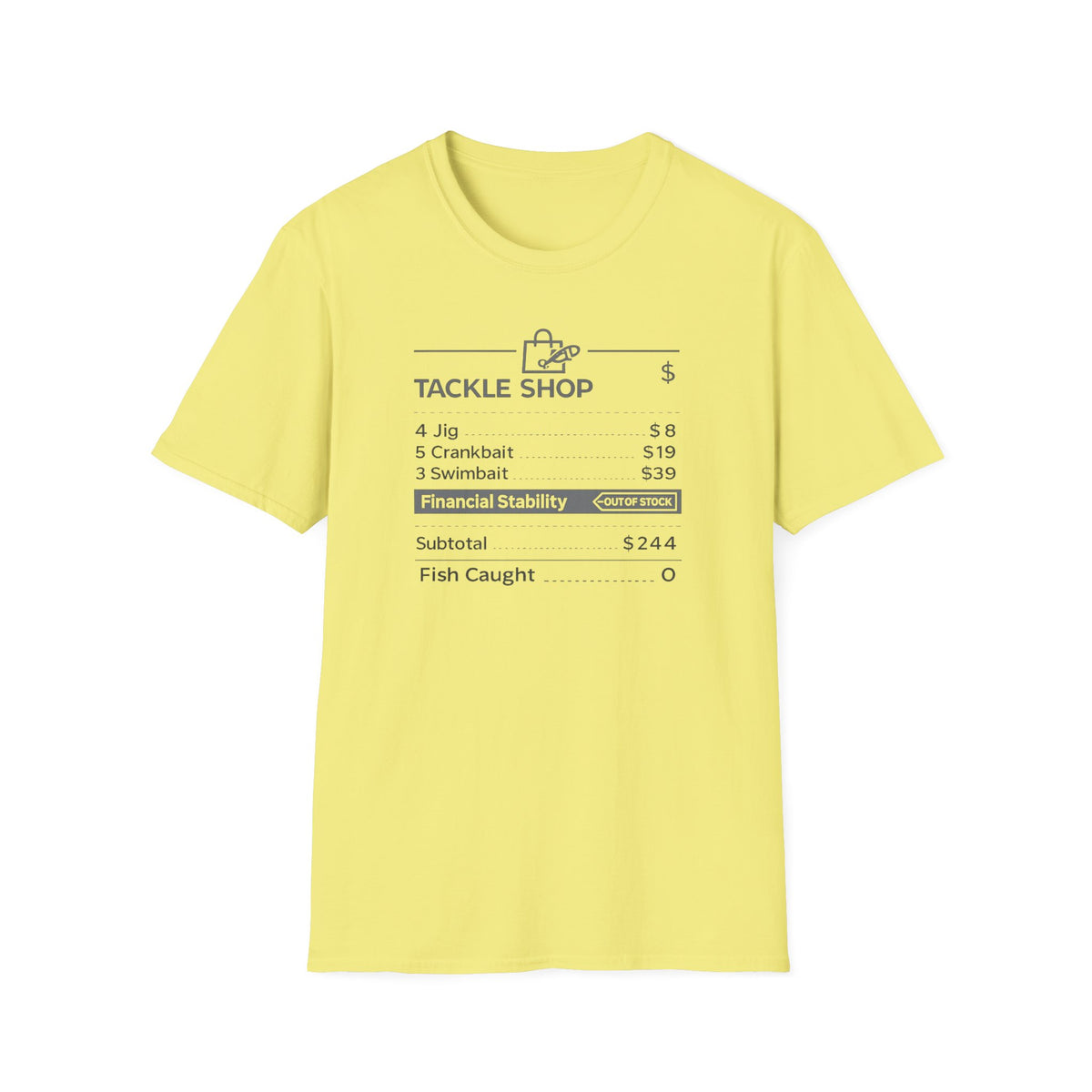 Receipt (Grey) T-Shirt
