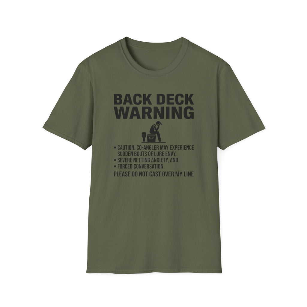 Back Deck Warning T-Shirt