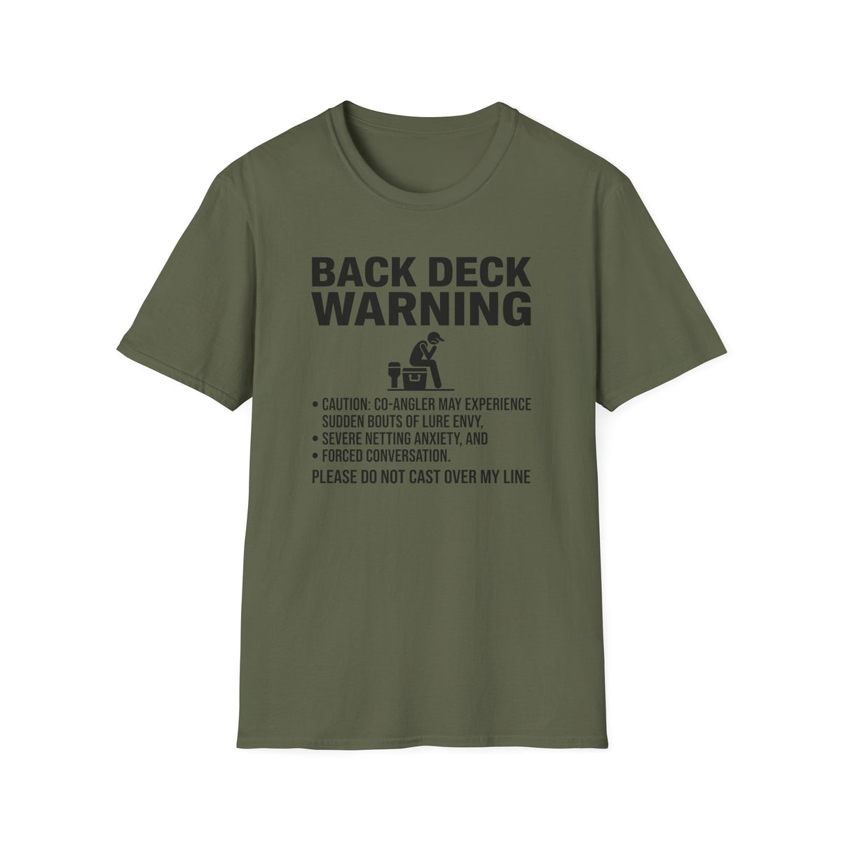 Back Deck Warning T-Shirt
