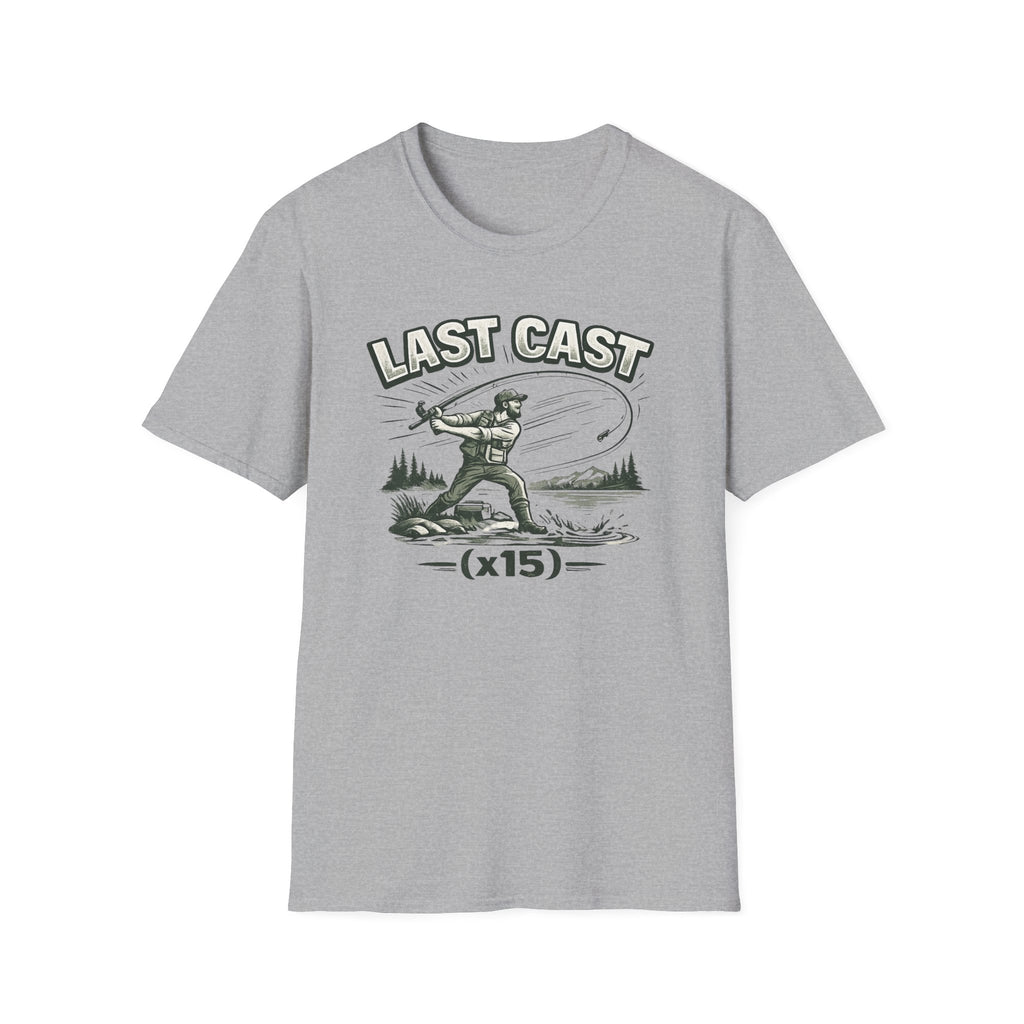 Last Cast x15 (Green) T-Shirt