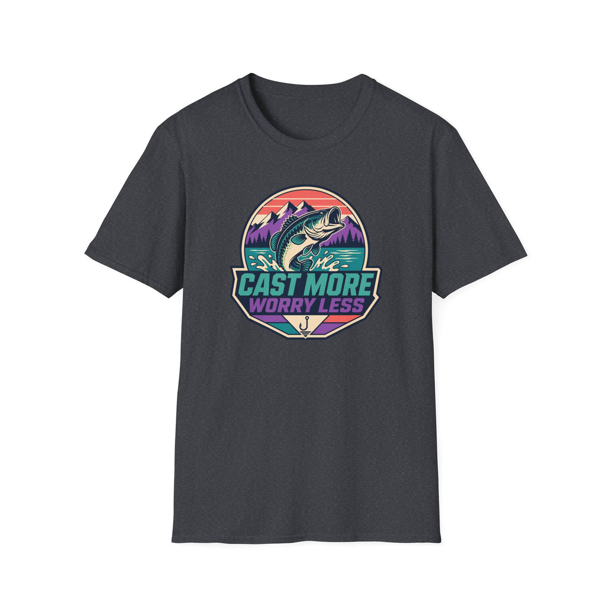 Cast More Worry Less T-Shirt