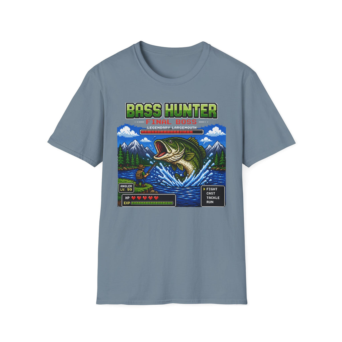 Bass Hunter Final Boss T-Shirt