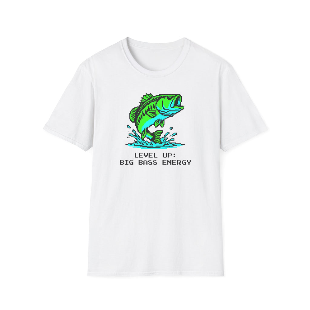 Level Up  - Big Bass Energy T-Shirt