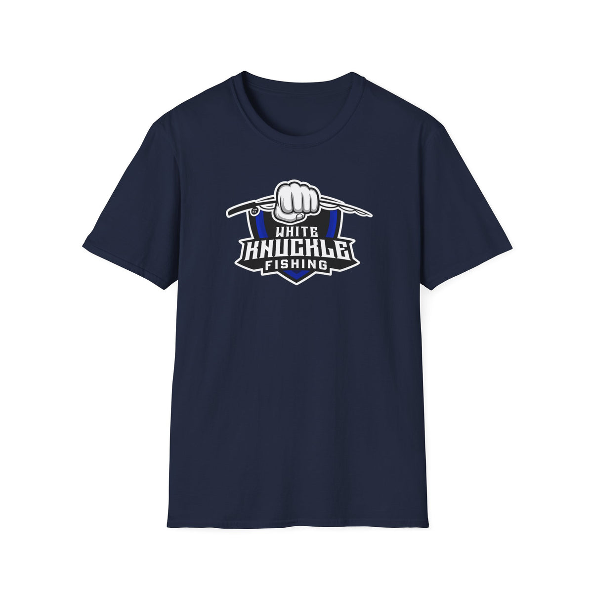 Whiteknuckle Fishing - Blue T-Shirt