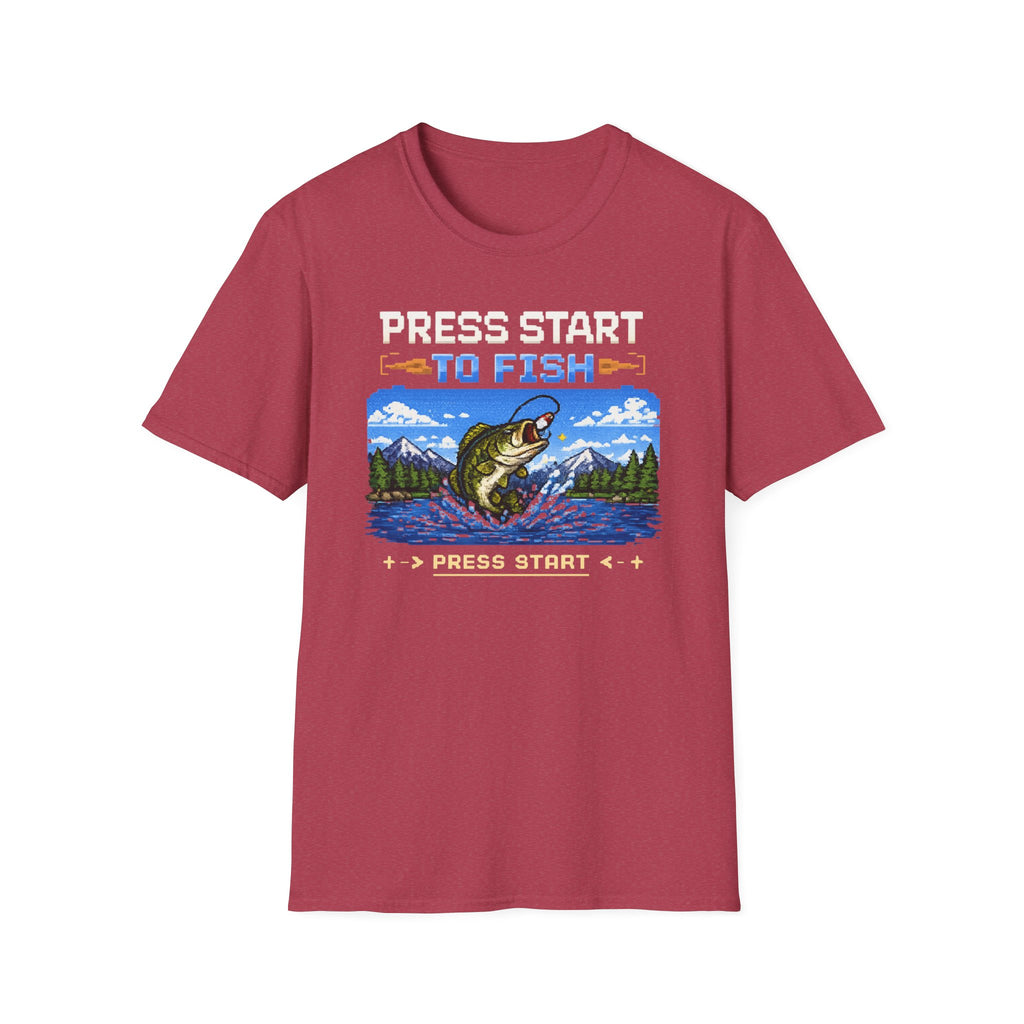 Press Start to Fish T-Shirt