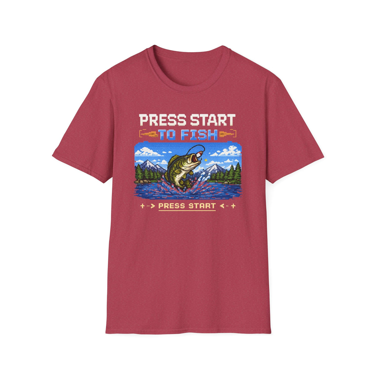 Press Start to Fish T-Shirt
