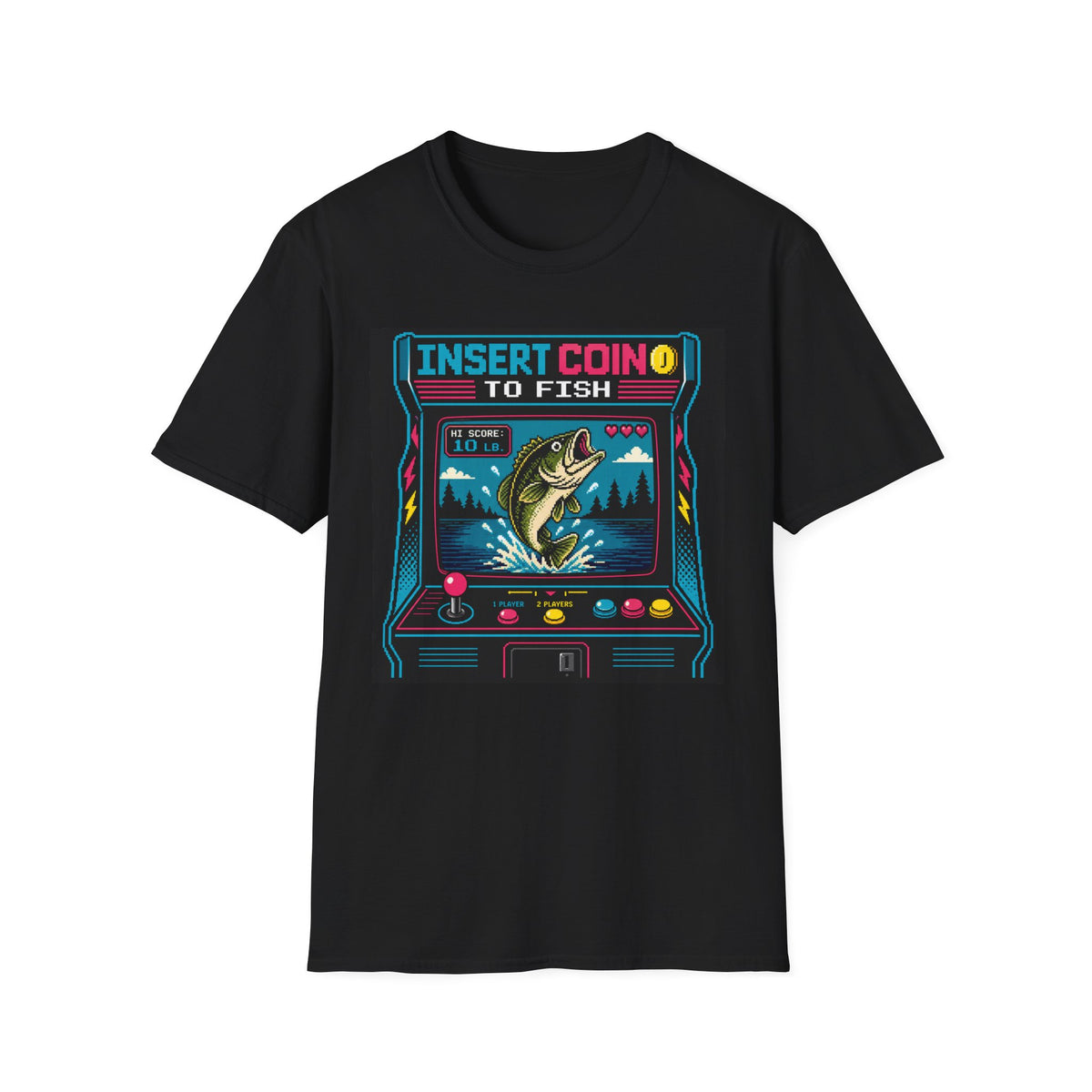 Insert Coin to Fish T-Shirt