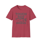 Touch Bass Not Grass (Grey) T-Shirt