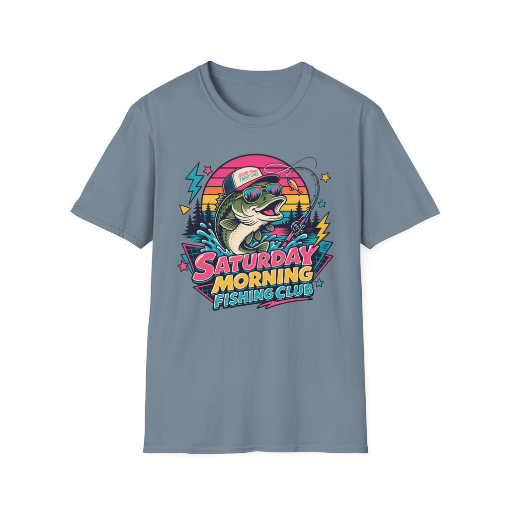 Saturday Morning Bass Fishing Club F T-Shirt