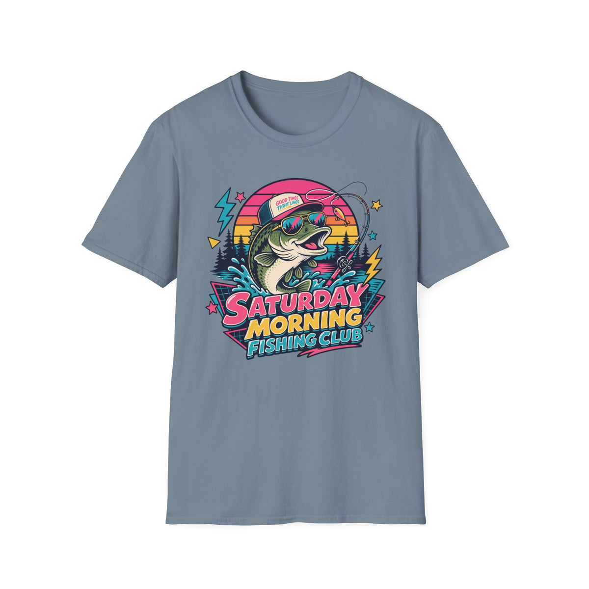 Saturday Morning Bass Fishing Club F T-Shirt