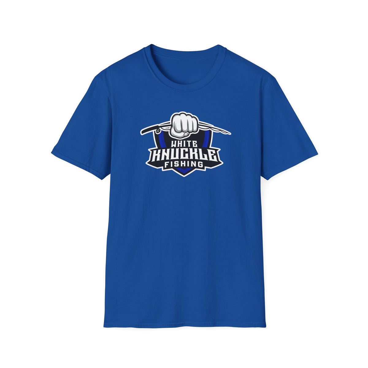 Whiteknuckle Fishing - Blue T-Shirt
