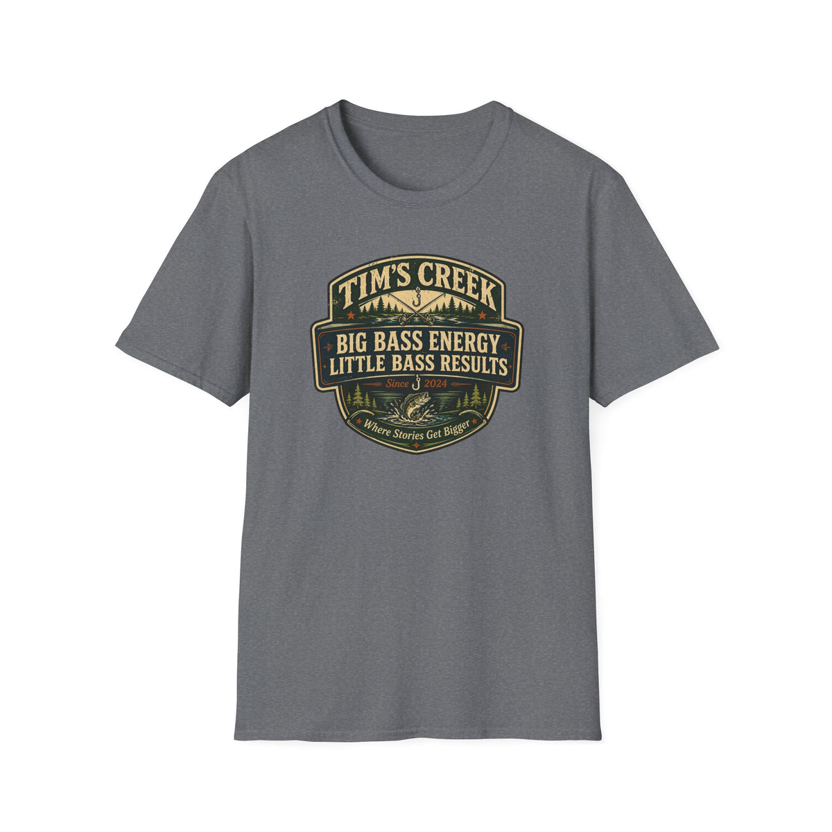 TC Big Bass Energy Little Bass Results T-Shirt
