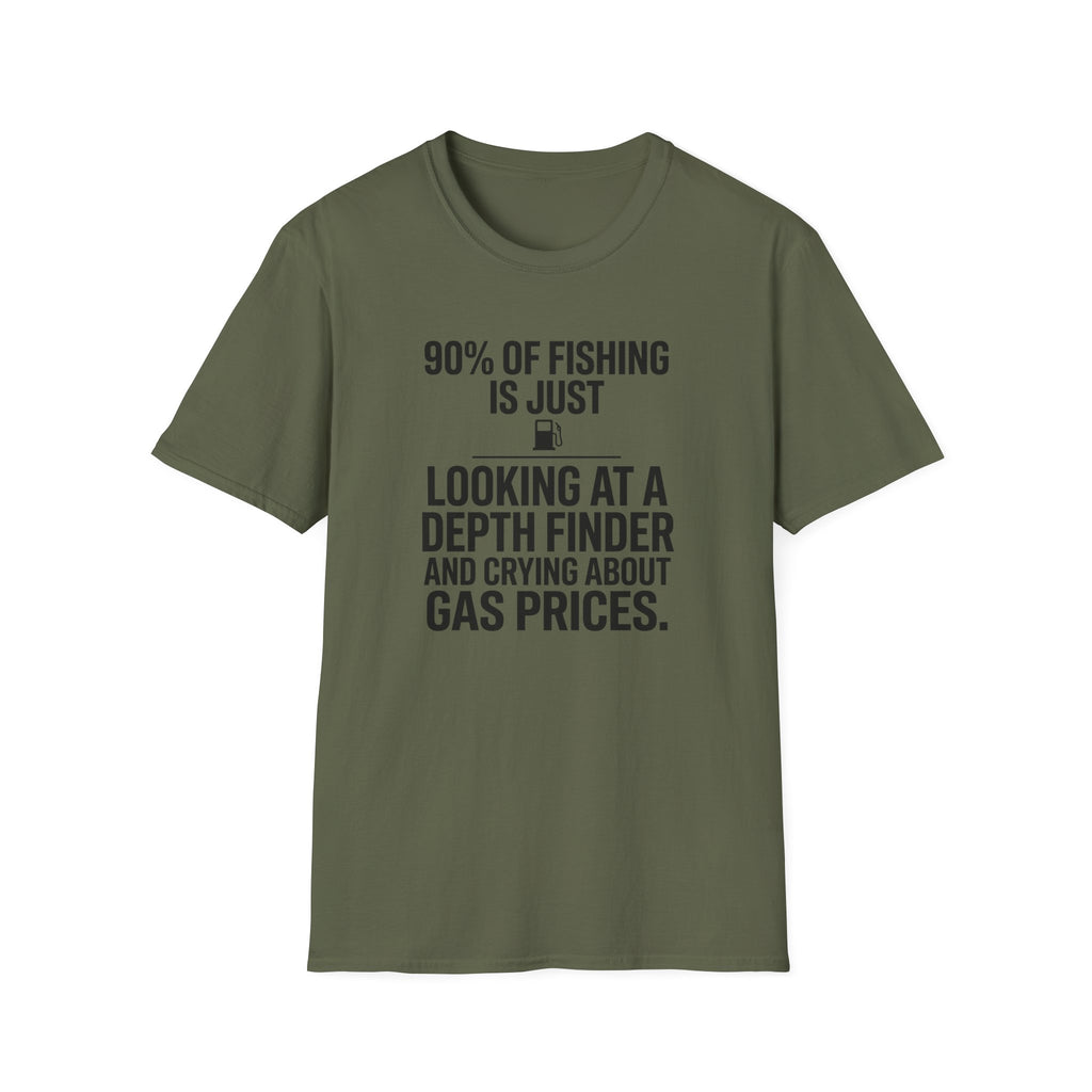 90% of Fishing is Just T-Shirt