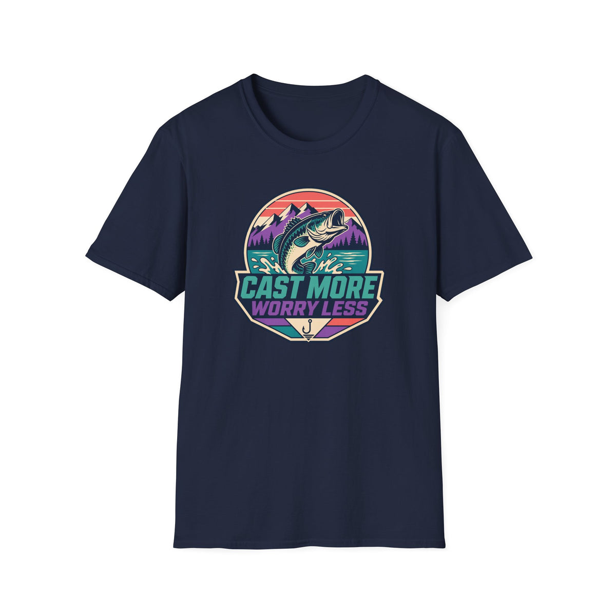 Cast More Worry Less T-Shirt