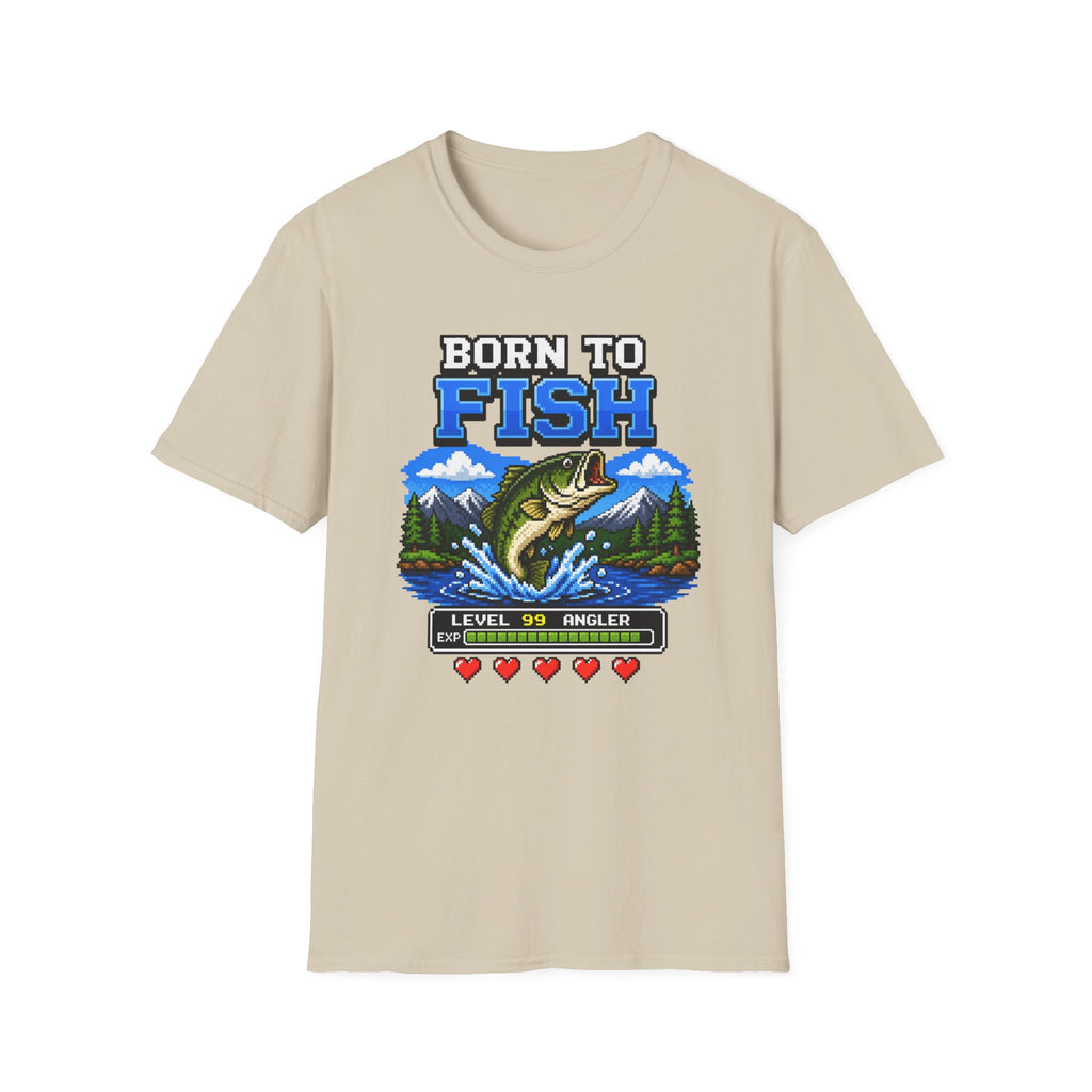 Born to Fish Level 99 Angler T-Shirt
