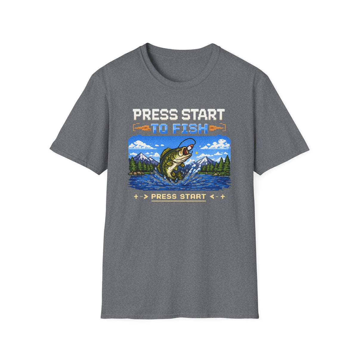 Press Start to Fish T-Shirt