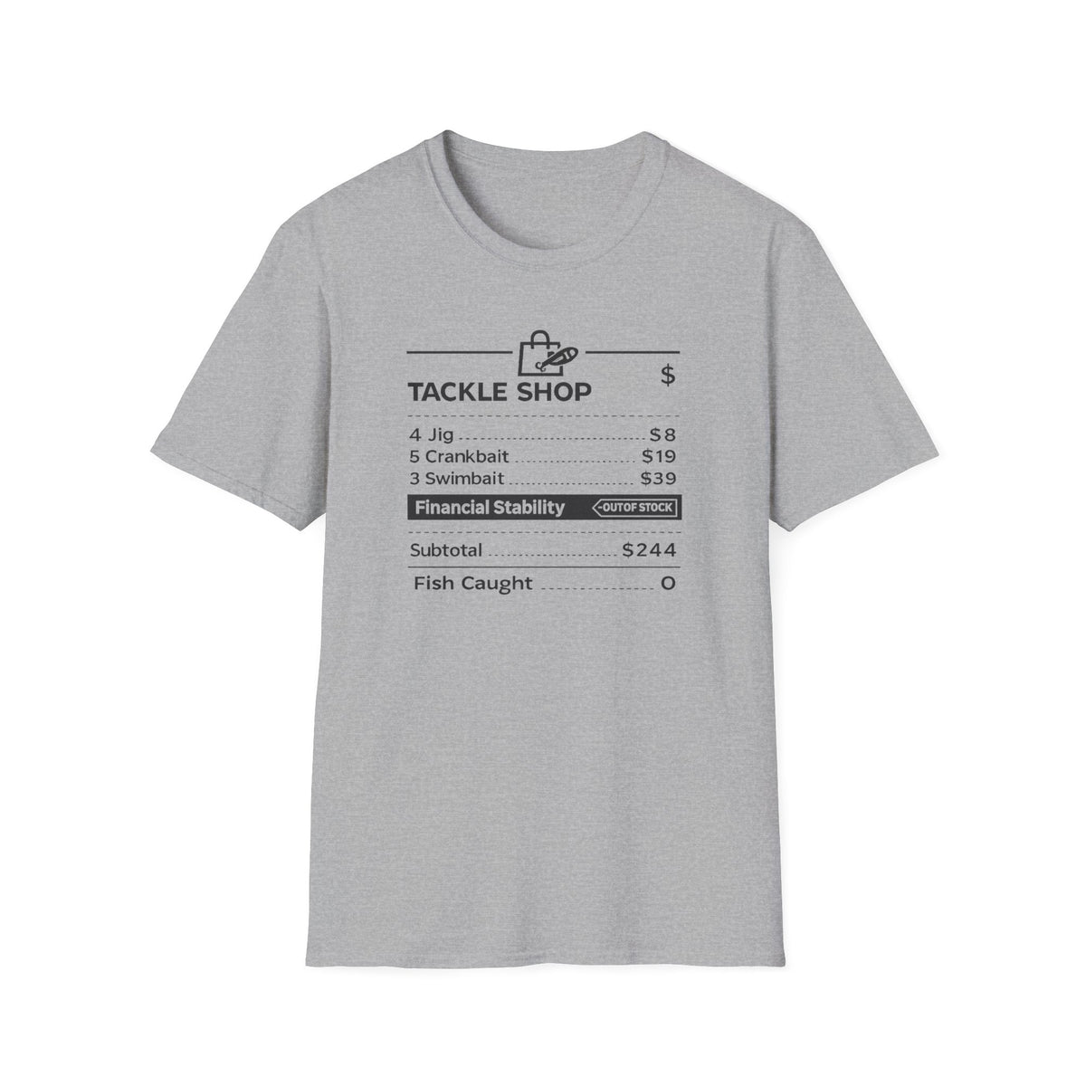 Receipt (Black) T-Shirt