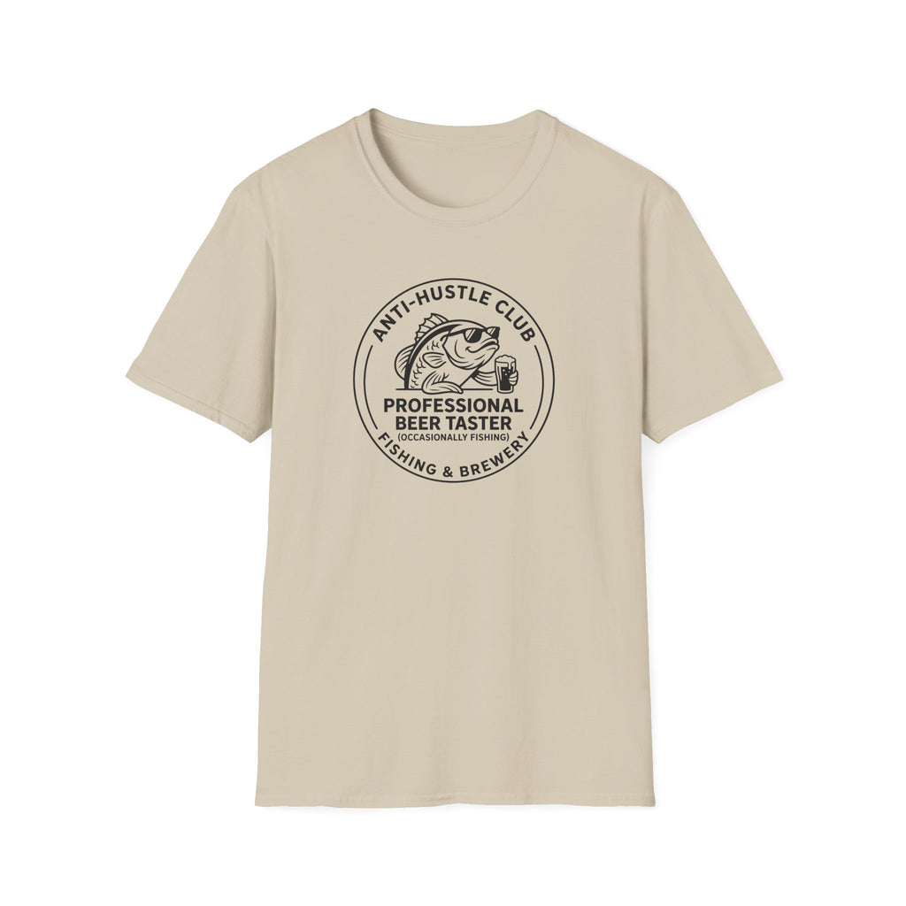 Professional Beer Taster Fishing & Brewery T-Shirt