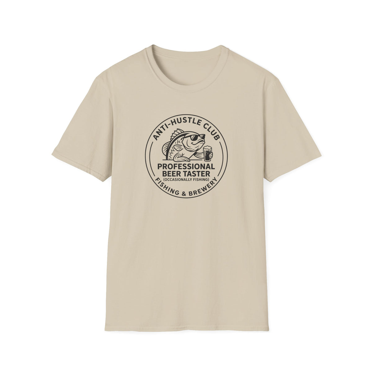 Professional Beer Taster Fishing & Brewery T-Shirt