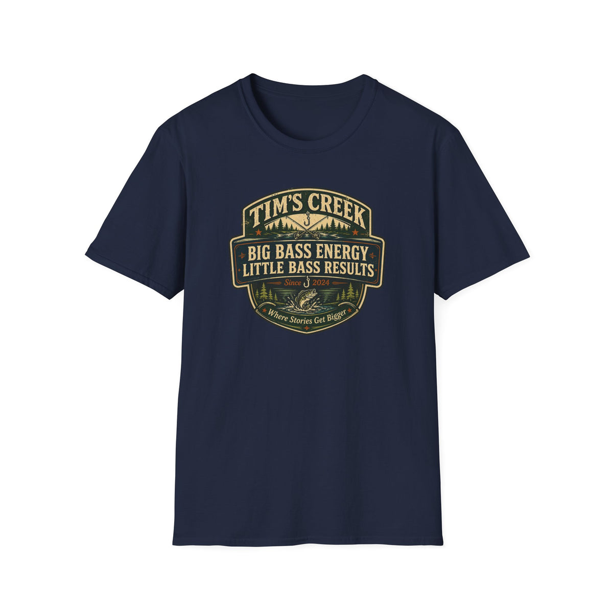 TC Big Bass Energy Little Bass Results T-Shirt