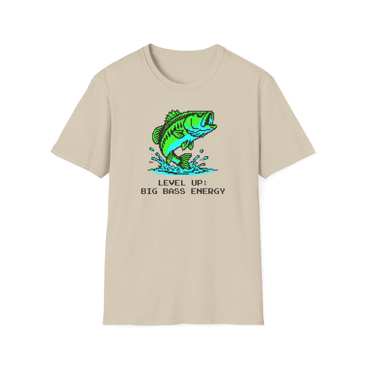 Level Up  - Big Bass Energy T-Shirt