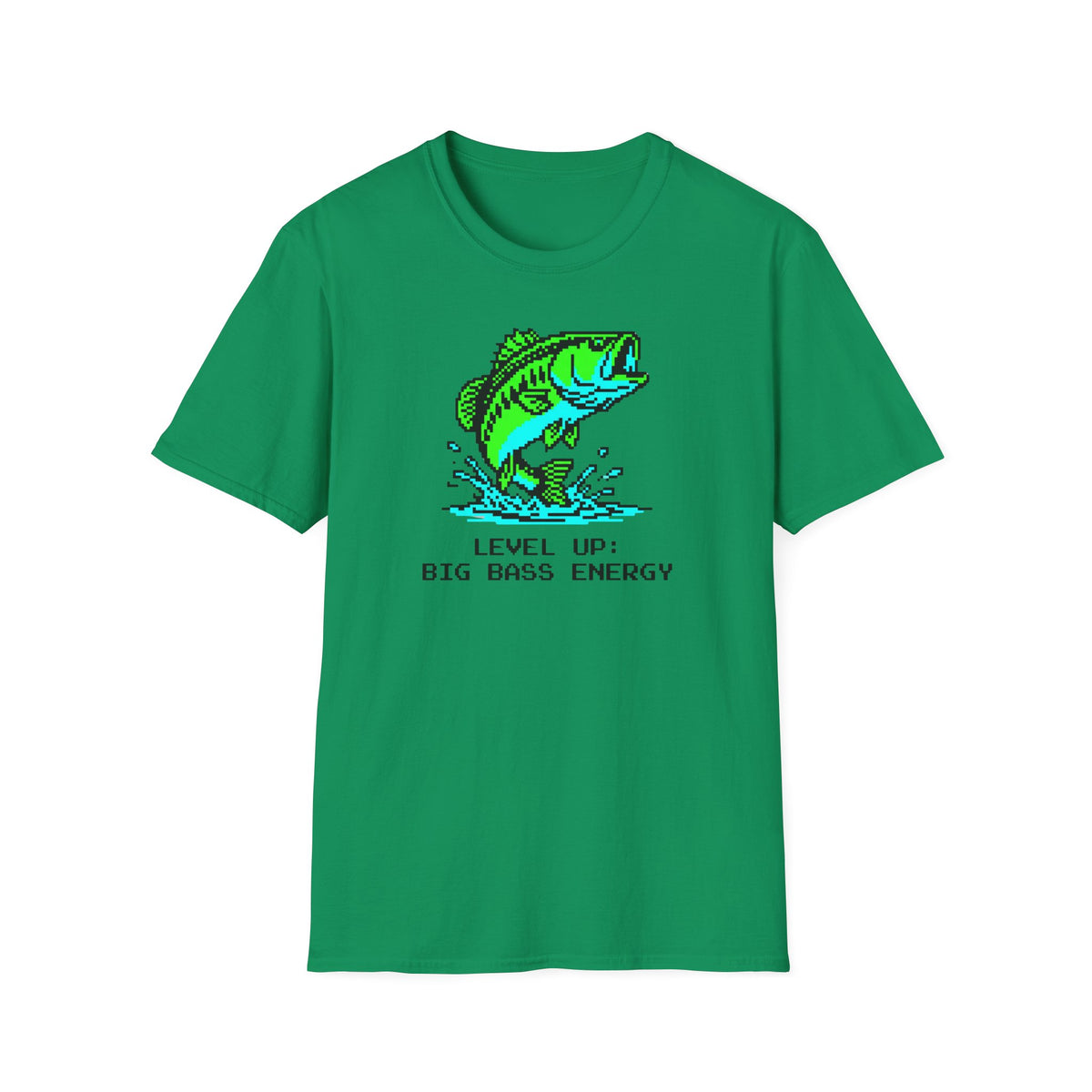 Level Up  - Big Bass Energy T-Shirt