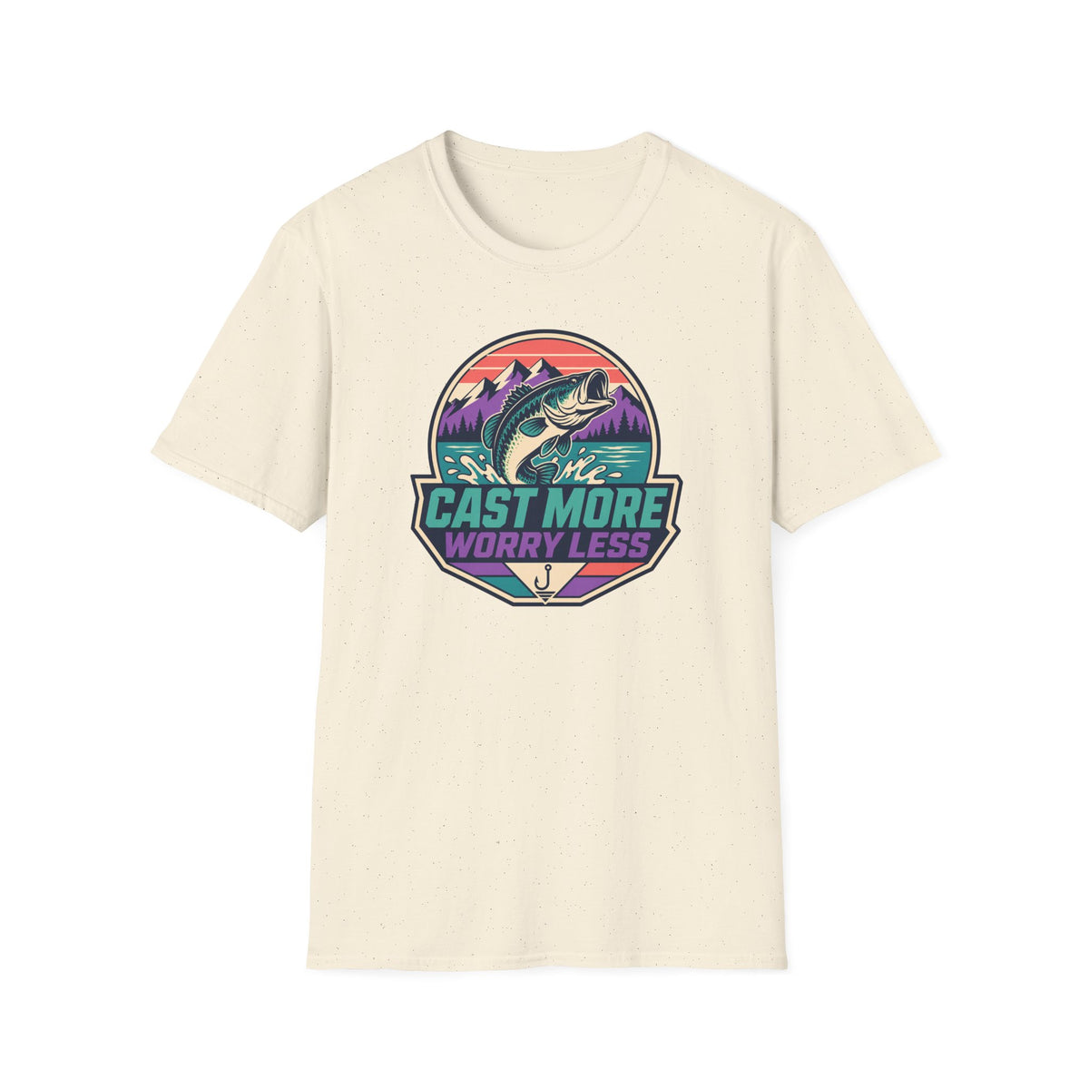Cast More Worry Less T-Shirt