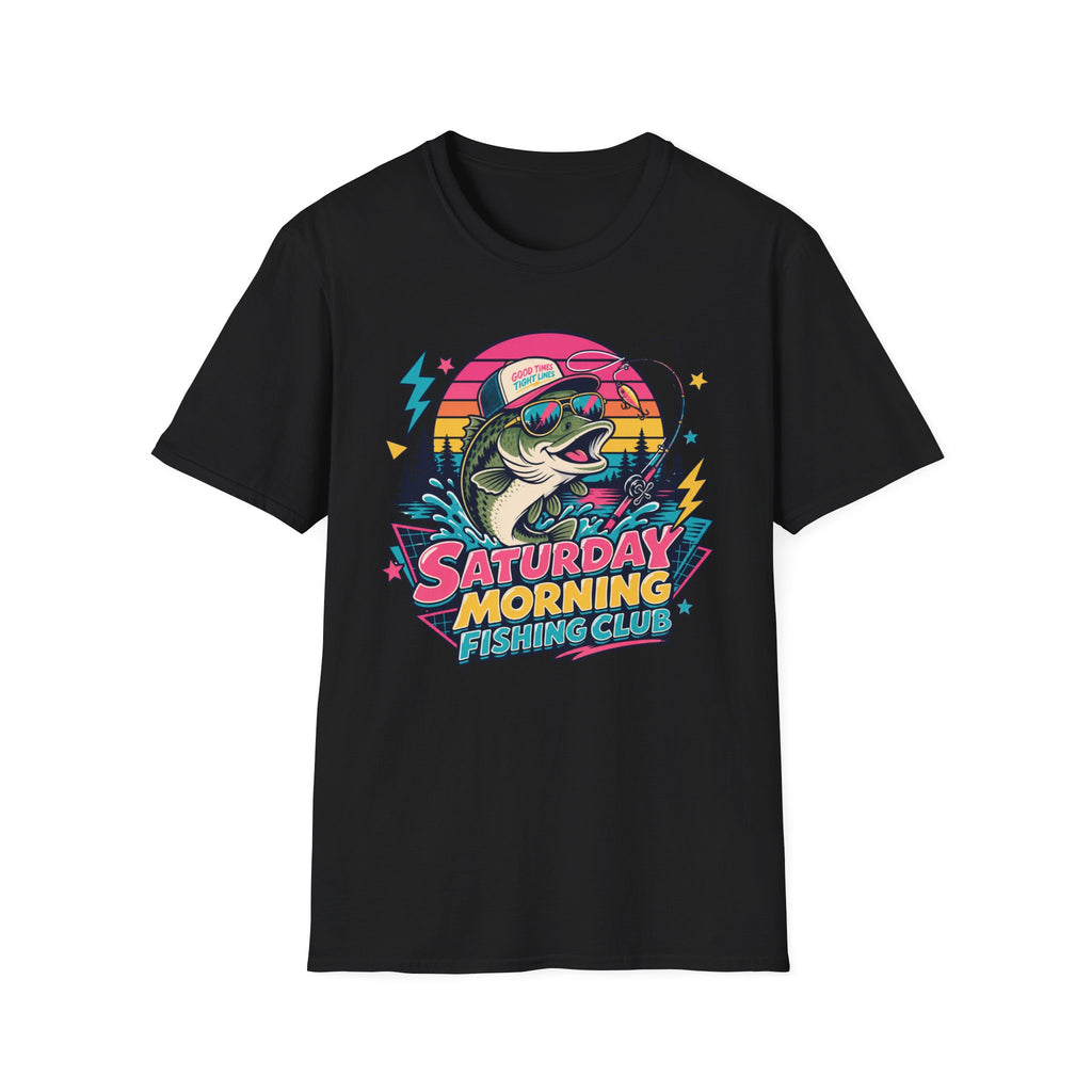Saturday Morning Bass Fishing Club F T-Shirt
